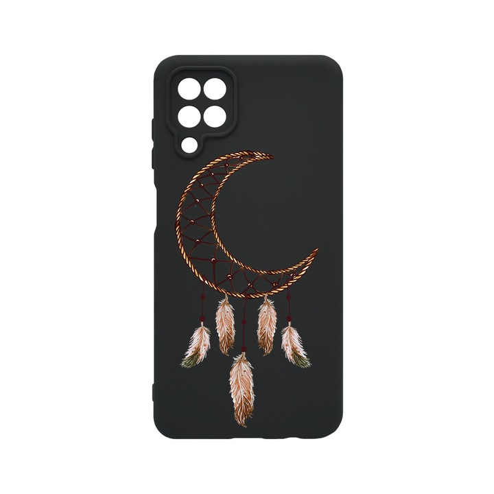 Husa BestCase® Premium Liquid Silicon, Compatibila Cu Samsung Galaxy A12 / Galaxy M12, Dreamcatcher, SLIM 1.2MM, Microfibra in interior, Antisoc, Protectie Camera, Margini ridicate pentru protectia ecranului, PB 952