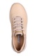 Skechers, Pantofi sport cu insertii din piele Bobs Squad Chaos, Bej deschis, 37.5