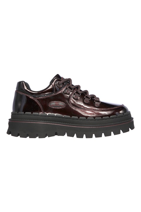 Skechers, Pantofi lacuiti cu sireturi Jammers Cool Block, Visiniu