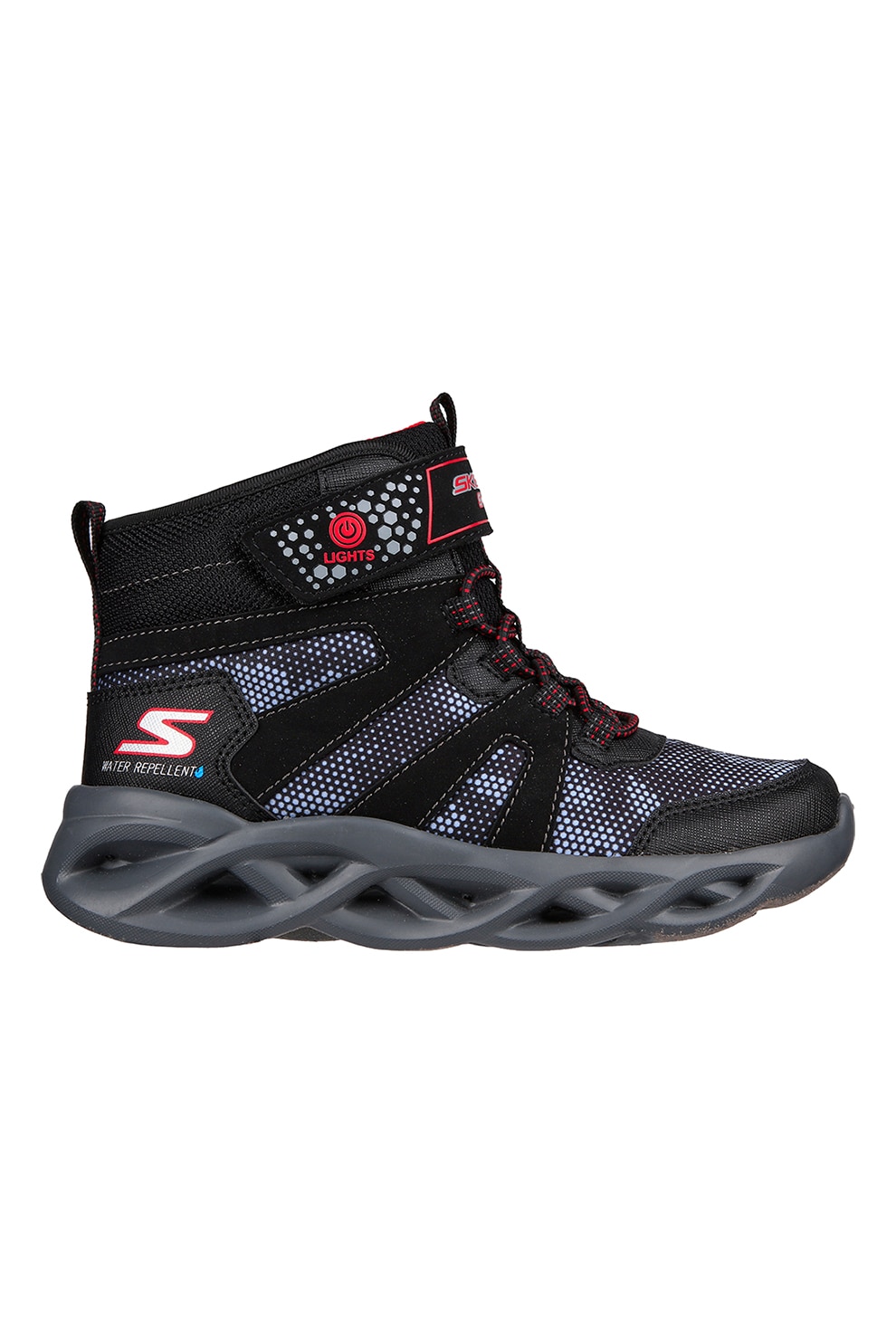 Ghete Skechers SWEETHEART LIGHTS-LOVE TO SHI Copii, Negru, 34