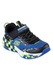 Skechers, Pantofi sport cu benzi elastice pentru ajustare Mega-Craft 3.0, Negru, Verde lime, Albastru, 27.5 EU