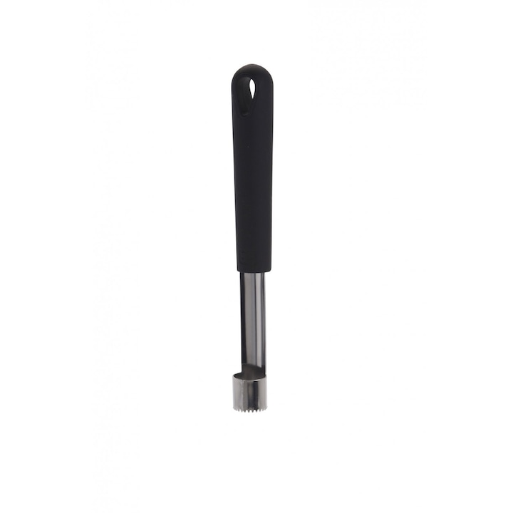 Extractor miez mar Excellent Houseware, otel inoxidabil/polipropilena, 21.5 cm, argintiu/negru