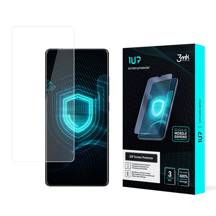 Folie protectie telefon, 3MK, Sticla, Compatibila cu Xiaomi Mix 4