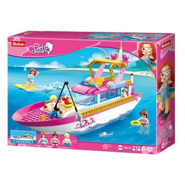 Sluban, Luxus jacht, 212 db, M38-B0722