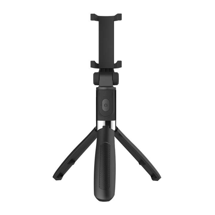 Селфи стик (L01) разтегателен, статив, дистанционно управление с Bluetooth, 70 см, черен