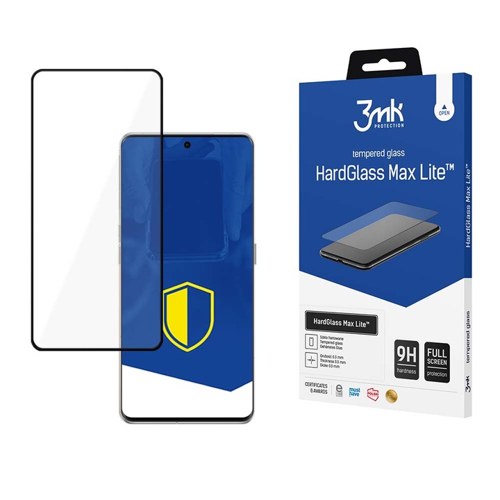 Защитно фолио, 3MK, Oppo Find X6, черно