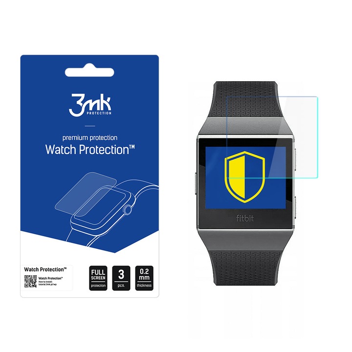 Folie protectie, Fitbit Ionic - 3mk Watch Protection™ v. ARC+