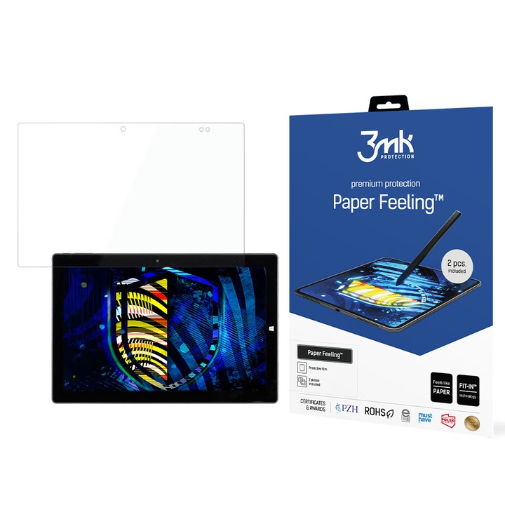 3MK képernyővédő fólia, Terra Pad 1162 N4120 W10 Pro kompatibilis