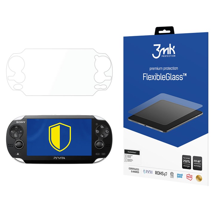 Folie de protectie pentru Sony PS Vita, 3MK, Transparent