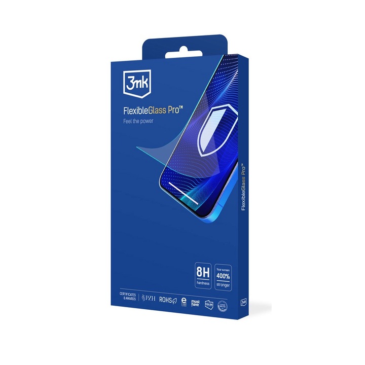 Протектор за телефон 3MK, FlexibleGlass Pro, Съвместим с Apple iPhone 11