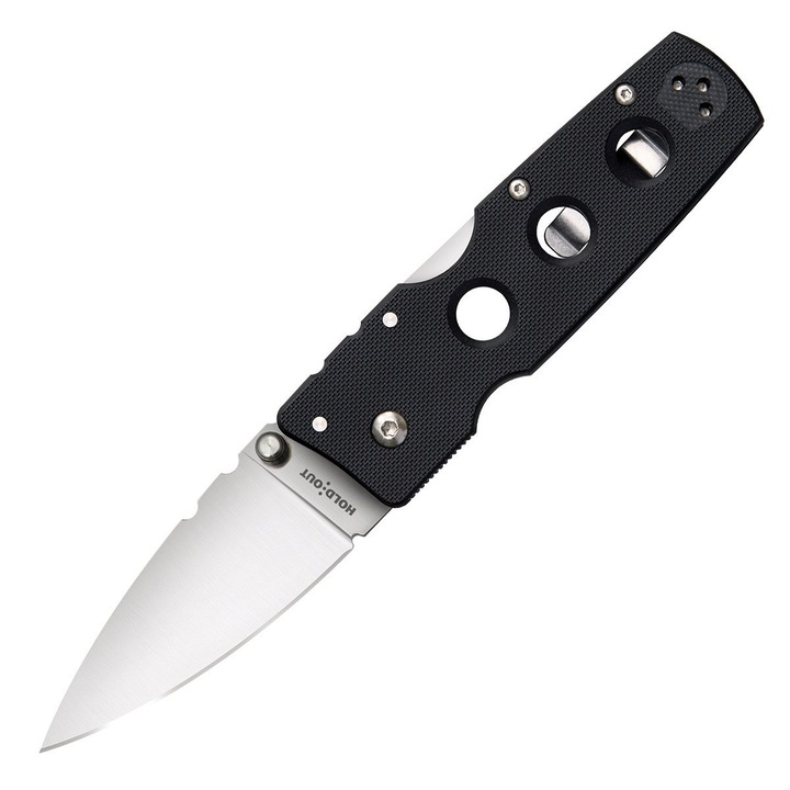 Cutit pliabil, Cold Steel, Lama inox, 3 inch, Negru/Argintiu