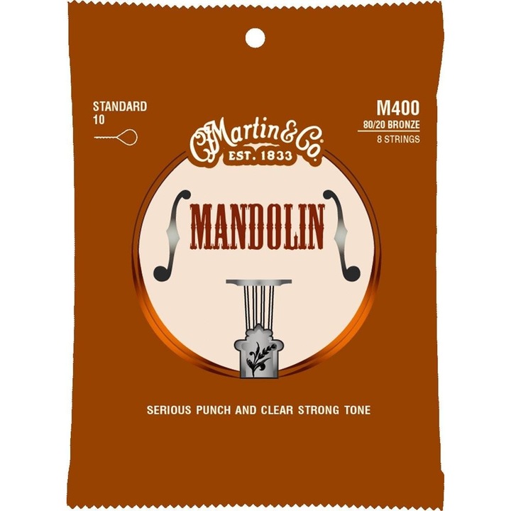 M400 mandolin húrok, Martin gitár, 4008 StrLight
