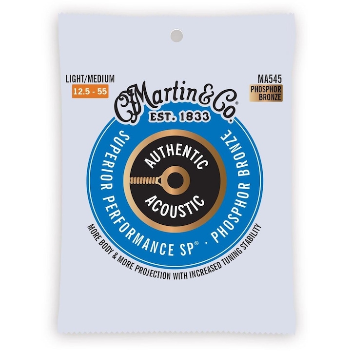 Corzi pentru chitara acustica MA545, Martin Guitar