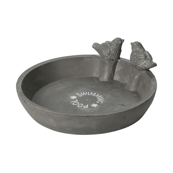 Adapator pentru pasari de gradina, Progarden, Poliester, 23.5 cm, Gri