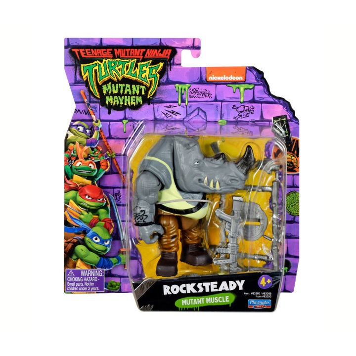 Фигурка Костенурка Нинджа, 11см, Многоцветна