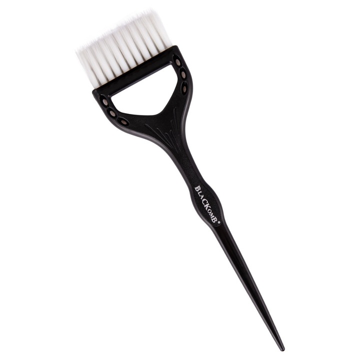 Pensula pentru vopsirea parului, Blackomb, Bp059, Profesional, Negru, Latime 5, 5 cm, Forma ergonomica, Par delicat, Rezistent la substante chimice