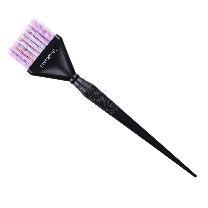 Paducel pentru vopsirea parului, Blackomb, Bp201, Profesional, Latime 4, 5 cm, Forma ergonomic, Rezistent la substante chimice, Par negru