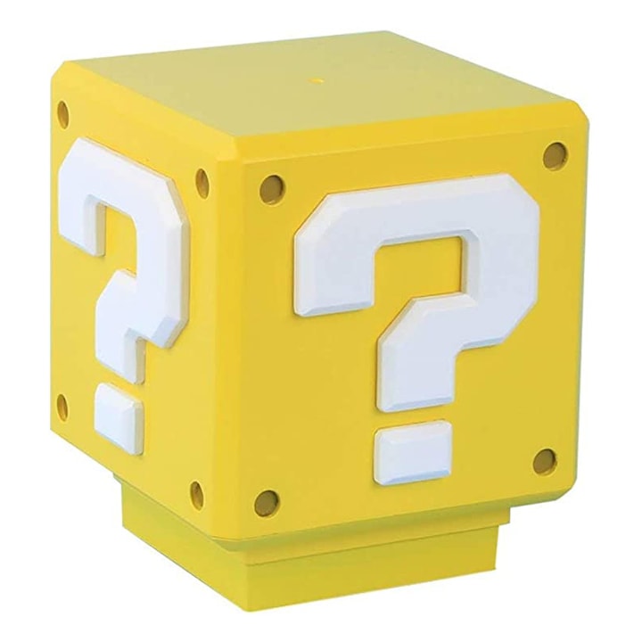 Нощна лампа, YWX, ABS, LED, 3W, USB, Жълто/Бяло