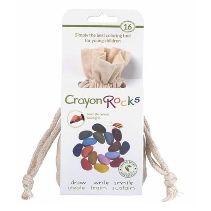 Set 16 creioane colorate, Crayon Rocks, Multicolor