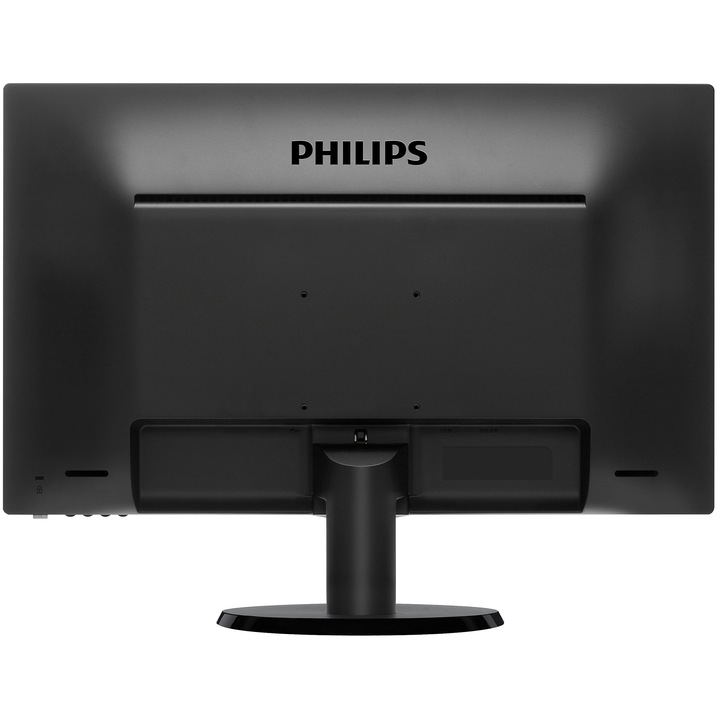 Monitor LED Philips 23.6" Wide, Full HD, DVI, Negru, 243V5LSB