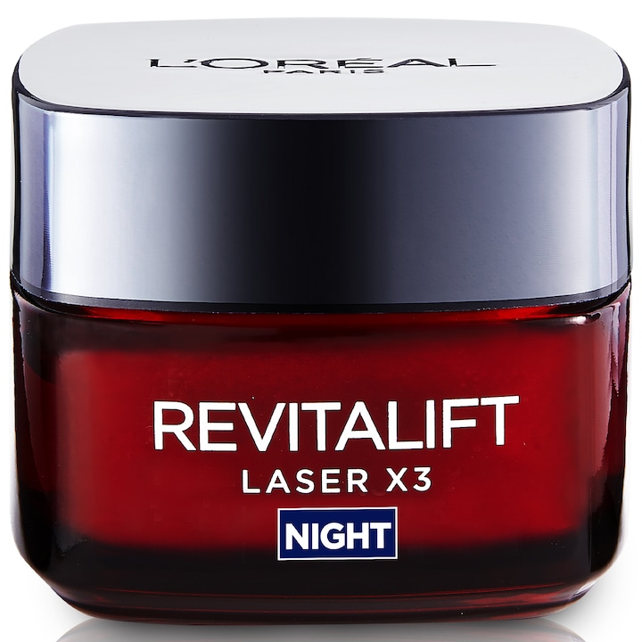 Crema antirid de noapte L'Oreal Paris Revitalift Laser Renew, 50 ml