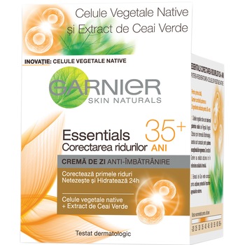 Crema de zi Garnier Essentials Anti Age 35+, 50 ml Crema de zi Garnier Essentials Anti Age 35+, 50 ml
