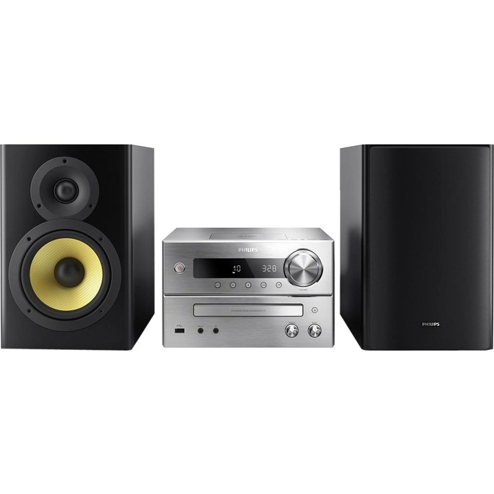 Minisistem audio Philips BTD7170/12, CD Player, Bluetooth, tuner FM, USB, AUX, 2x75W