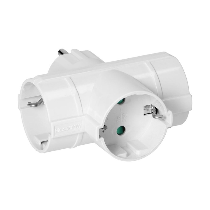 Splitter 3x2P+Z schuko alb OR-AE-13184(GS) | Fiabilitate, siguranta