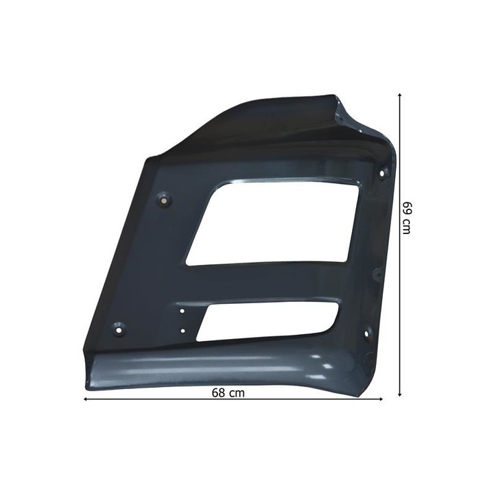 Bara dreapta MAN TGS 2013, Lamiro, Negru