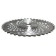 Disc pentru motocoasa ondulat, concav cu dinti vidia 230x25.4x40T