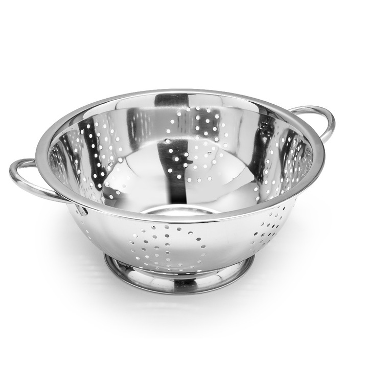 Гевгир с 2 дръжки, неръждаема стомана, 28 см, Forgast