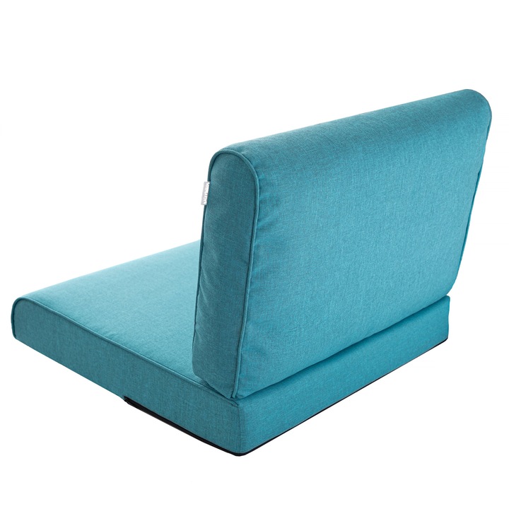 Kerti ülőpárna, R3 70x70, kék