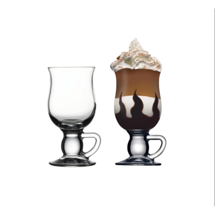 2 db-os ír kávés pohár készlet, Pasabahce Irish Coffee 270 ml