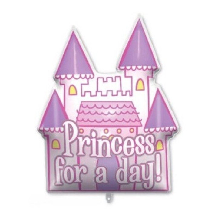 Hercegnős kastély fólia lufi, 96 cm