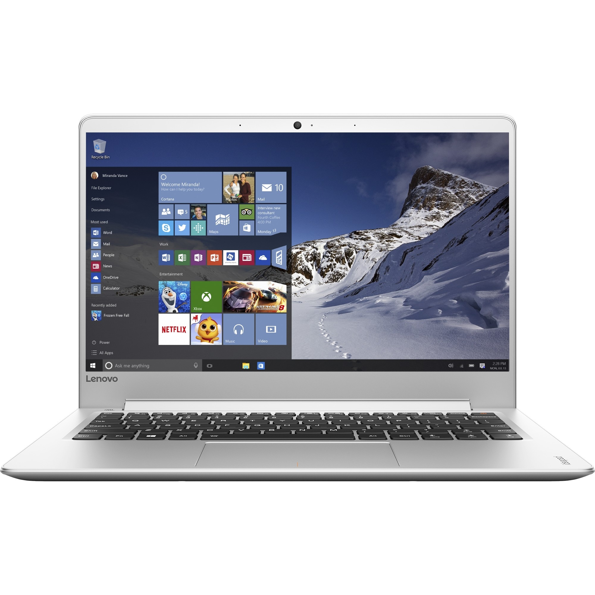 Ultrabook Lenovo IdeaPad 710S-13IKB cu procesor Intel® Core™ i7