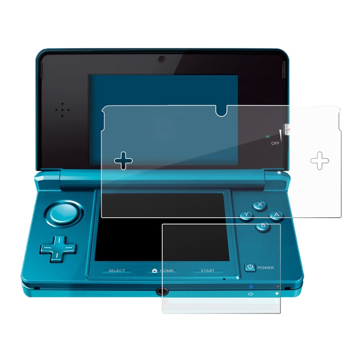 Képernyővédő fólia Nintendo 3DS-hez, Regenerálható Hidrogél, Optim Ultimate Protection, Ultra Tartós, Átlátszó