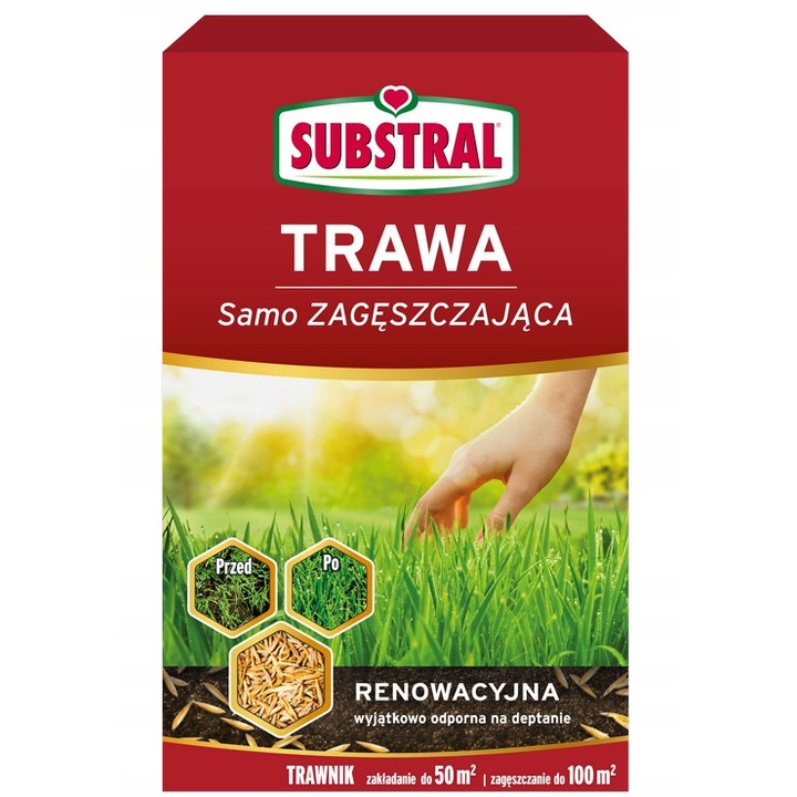 Seminte gazon, Substral, Rezistent la trafic, 1 kg