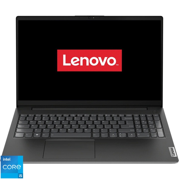 Laptop Lenovo V15 G4 IRU cu procesor Intel® Core™ i5-13420H pana la 4.6 GHz, 8 nuclee, 15.6", Full HD, IPS, 32GB DDR4, 2 TB SSD, Intel® UHD Graphics, No OS, Business Black
