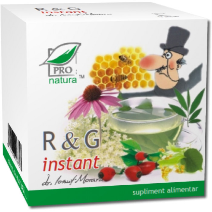 Ceai instant, Raceala&Gripa, Pro Natura, 60g