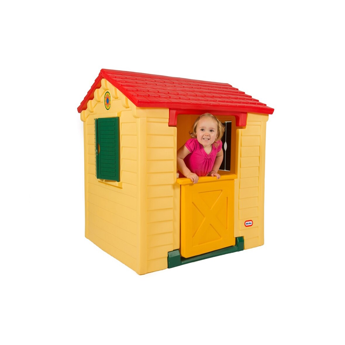 Casuta pentru copii Little Tikes, Galbena