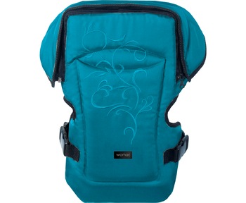 Marsupiu Rainbow N15 cu broderie, Womar Zaffiro, Turcoaz Inchis Marsupiu Rainbow N15 cu broderie, Womar Zaffiro, Turcoaz Inchis