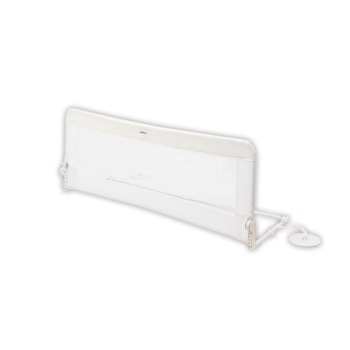 Bariera protectie pat rabatabila 150/59 cm, pentru somiera adancita Olmitos, alb Bariera protectie pat rabatabila 150/59 cm, pentru somiera adancita Olmitos, alb