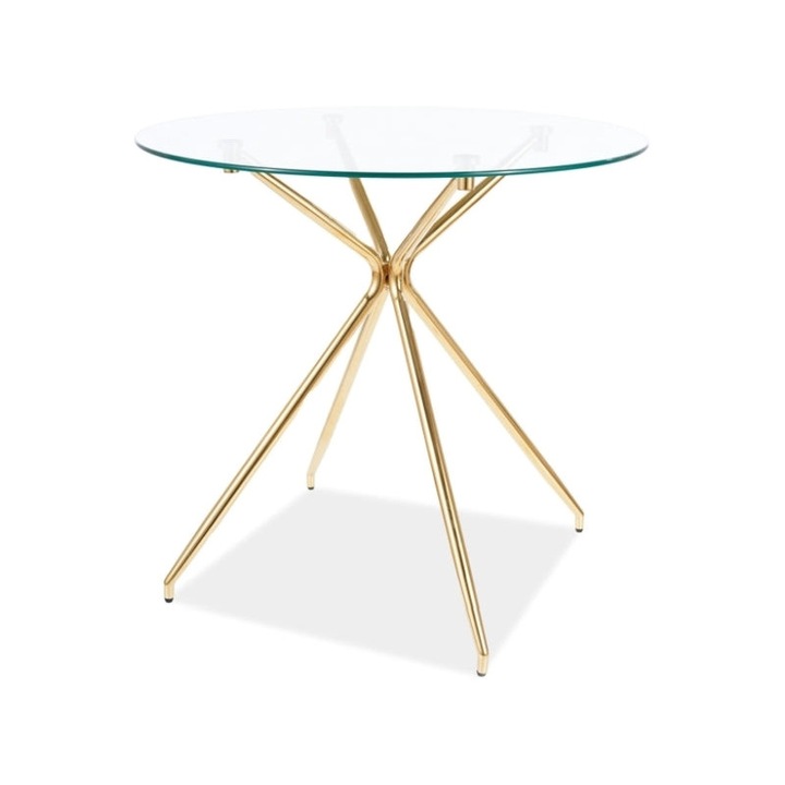 Маса Azalea Transparent/ Gold Fi 80