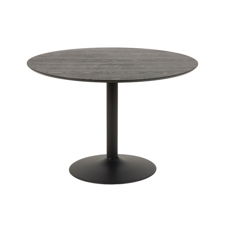 Маса Ibiza Actona, MDF, 110 см, Черен