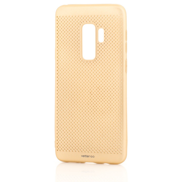Husa pentru Samsung Galaxy S9 Plus Vetter vent soft gold