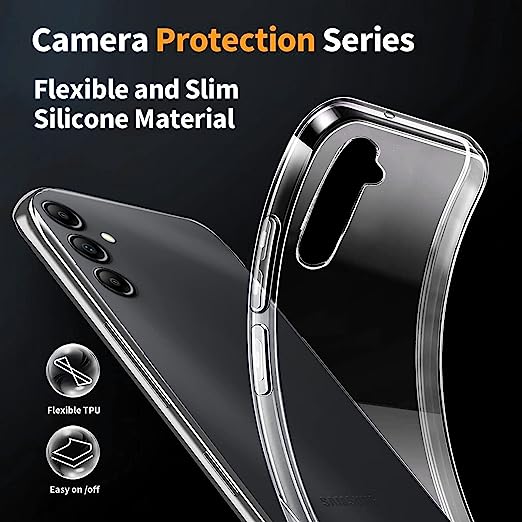 Husa PCS compatibila cu Samsung Galaxy A54 5G, slim 1mm, transparenta