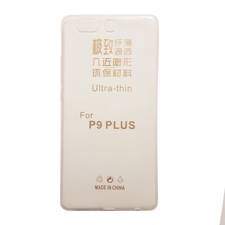Кейс за Huawei P9 Plus, прозрачен силикон