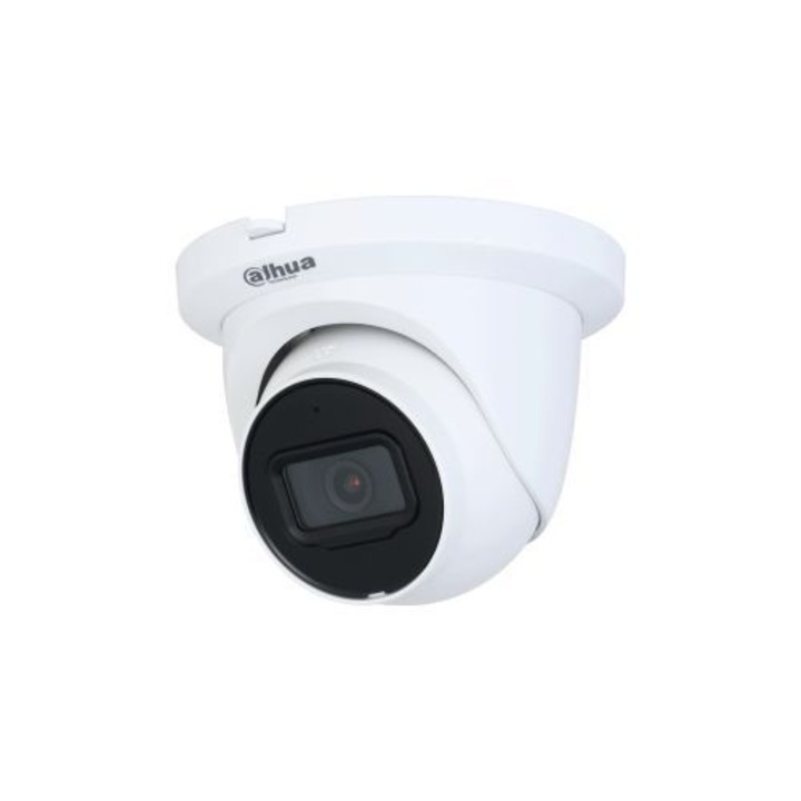 Dahua камера за наблюдение IPC-HDW2441TM-S-0280B Dome, IP, WizSense, 4MP, IR 30m, микрофон, SMD Plus, PoE, IP67