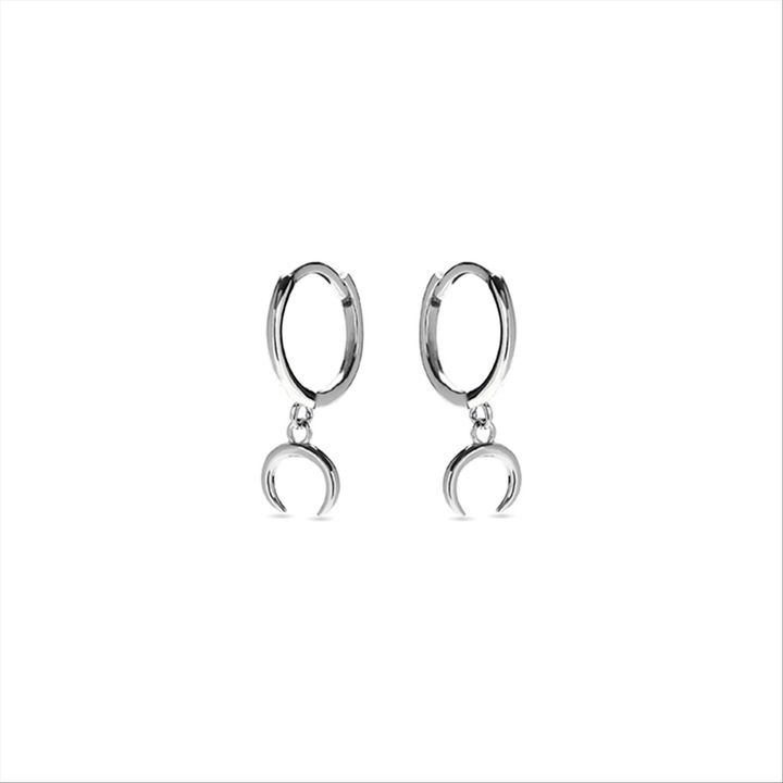 Cercei Ardra, Luxenter, Argint/Rodiu, Argintiu