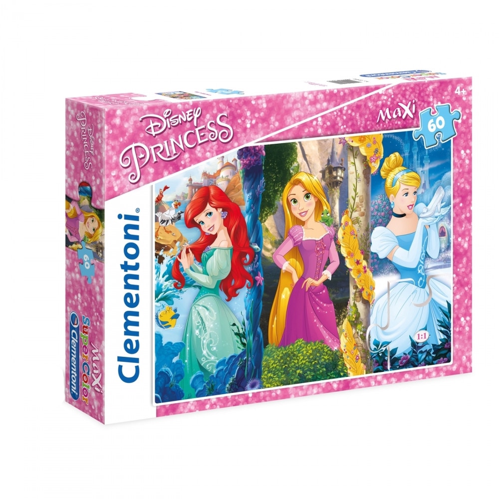 Puzzle Maxi Clementoni, Disney Princess, 60 piese
